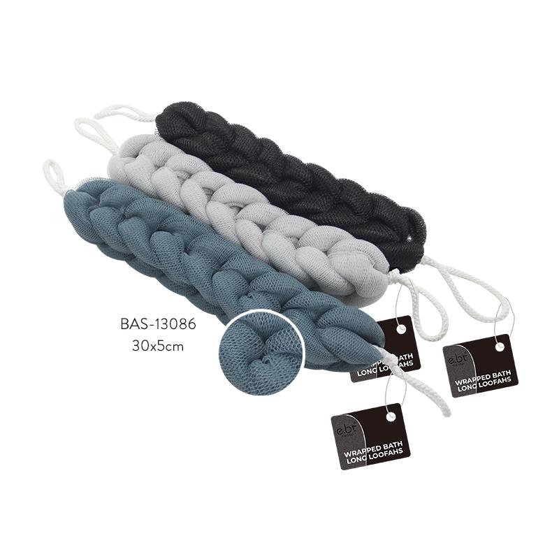 Multi Colors Sponge Bath Puff Shower Scrubber Soft Exfoliating Body